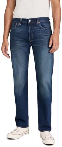 Levis Mens 501 Original Jeans, On The Borderline, 29