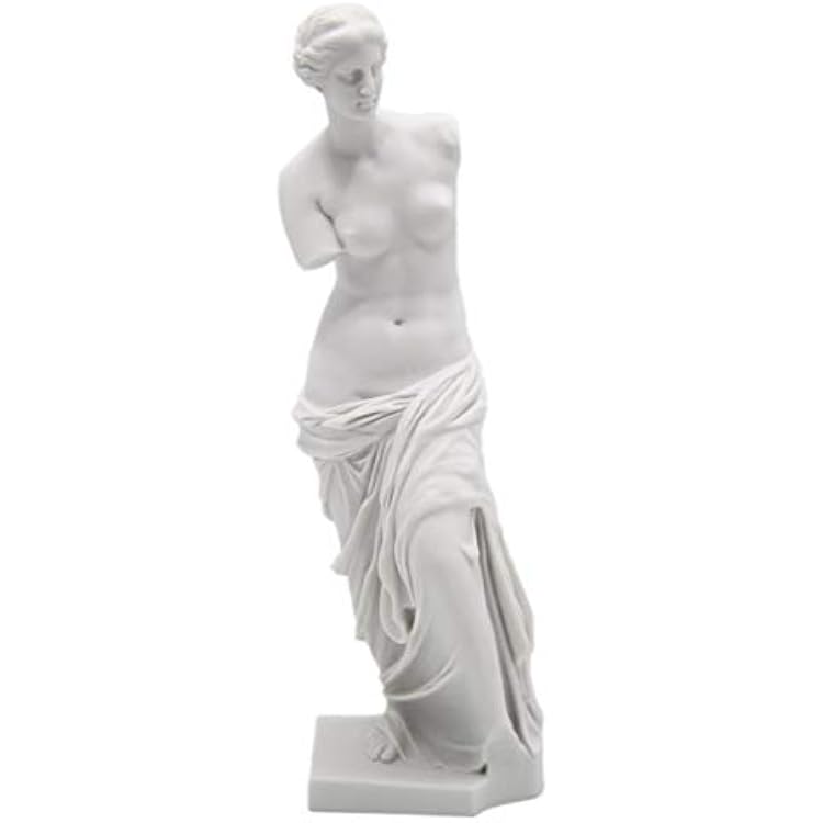 Vittoria Collection 11 Venus De Milo Aphrodite of Milos Greek Goddess of Love and Beauty Statue Sculpture Figurine Made in Italy Art Deco