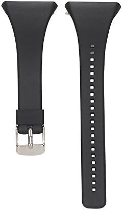 Compatible with Polar FT4 FT7 Watch Band, Replacement Wristbands Silicone Watch Strap for Polar FT4  FT7 Heart Rate Monitor Black