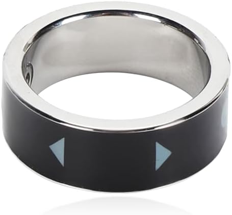 Dpofirs Remote Control for TikTok, Bluetooth Remote Control, Scrolling Ring for/Android, Remote Page Turner, Smart Ring (Size 20)