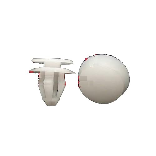 Autobahn88 Clip-Type Push-in Rivet Clip for Bumper, Compatible with Renault (OEM# 054000001R) (Pack of 20)