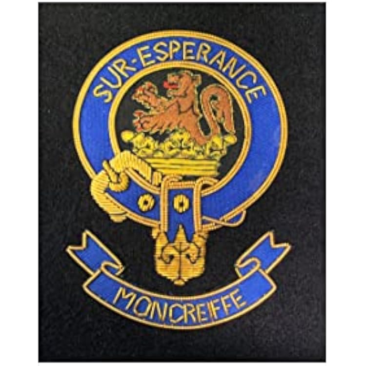 Moncrieffe Scottish Clan Embroidered Blazer Crest