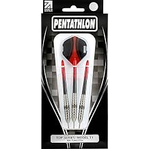 Pentathlon TDP Series - Model T1 90% Tungsten - 23 Grams Professioanal Rated Steel Tip Darts