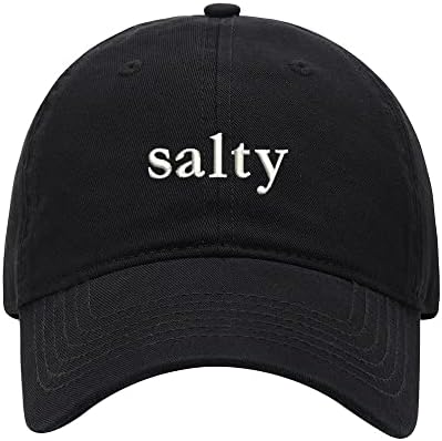 Baseball Cap Men Salty Embroidered Dad Hat