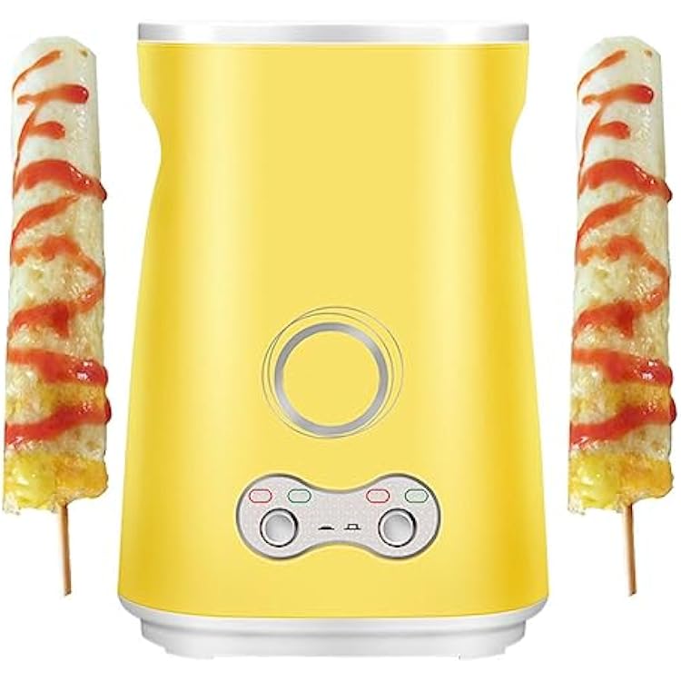 Hot Dog & Egg Roll Maker - Automatic Vertical Cooker, Double Tube