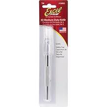 Excel Blades K2 Hobby Knife with Safety Cap, American Made Medium Duty Craft Knife