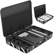 EAZUSE Starlink Gen 3 Case, Travel Case for Starlink Gen 3 Standard Dish, Router, Cables, Power Supply, Kickstand & More, Waterproof Storage Bag for Carrying V3