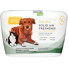 Citrus Magic Pet Odor Eliminator Solid Air Freshener, Fresh Citrus, 20-Ounce, Pack of 1