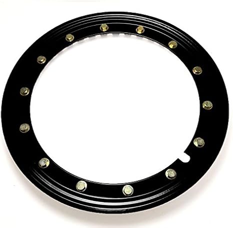 BILLET4X4 Simulated Beadlock Ring 15 inch - Black (Single)