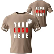 Custom T Shirts Design Your Own Customized T Shirts Personalized T Shirts Tee with Logo Text Photo Image