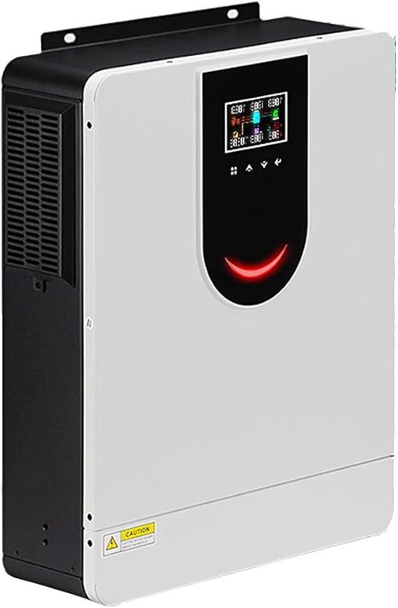 Solar Power Inverter 48V DC to220V AC,Pure Wave Solar Inverter,with 120A MPPT Charge Controller,Maximum PV 450V DC Working