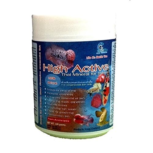 High Active - Thai Mineral for Ornamental Fish Flowerhorn, Cichlids, Betta, Guppy, Arowana 1KG