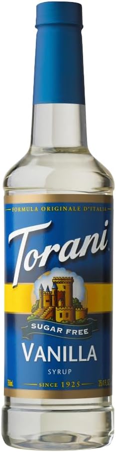 Torani Sugar Free Coffee Syrup, Vanilla Flavour, 750ml