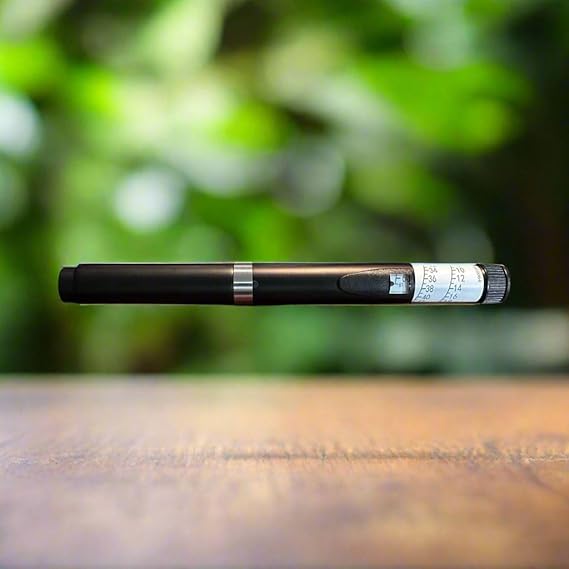 V2 Reusable Research Peptide Pen Injector (Black) (1 3ml/cc Cart included)