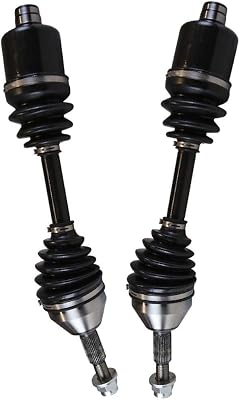 AutoShack Front CV Axle Shafts Replacement for 2005-2010 Chevrolet Cobalt 2006-2011 Chevrolet HHR 2005-2007 Saturn Ion 2-PC