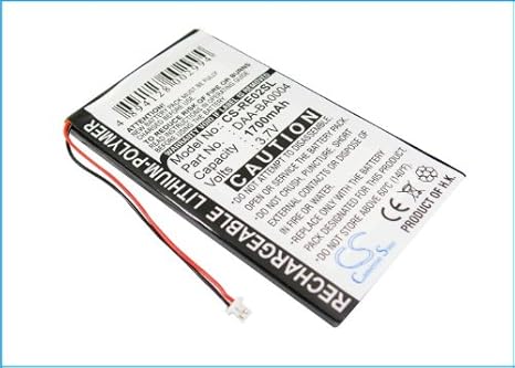 Replacement Battery Compatible for Creative Zen 20GB DAP-HD0014 Labs Nomad Jukebox Zen Zen 40GB (1700mAh/3.7V), BA20603R79901 DAA-BA0004 Battery