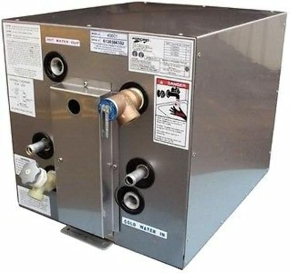 Kuuma 11811 6 Gallon 120v Front Exchanger Stainless Steel Water Heater