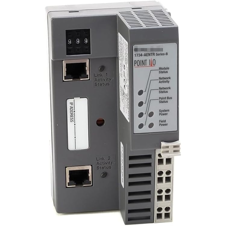 1734-AENTR Point I O Dual Port Adaptor Module 1734AENTR PLC Module Sealed in Box
