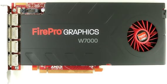 Sapphire AMD FirePro W7000 4GB GDDR5 Quad DisplayPort PCI-Express Graphics Card Graphics Cards 100-505848