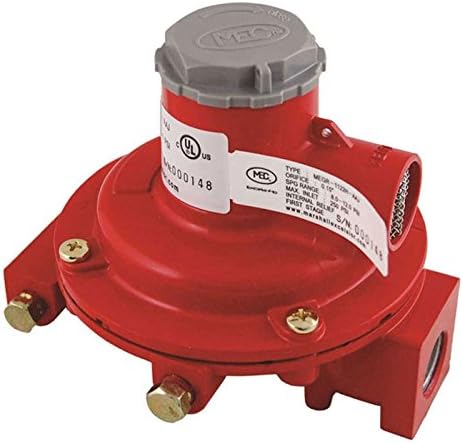 Marshall 1122H-AAJ First Stage Propane LP Regulator 10PSI Output 1/4" x 1/2"