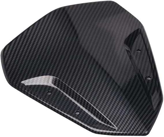 Motorcycle Windshield deflectors, for Y&AMAHA NVX155 Aerox155 NVX 155 Aerox 155 Motorcycle Accessories Windscreen Air Wind Deflector Windshield Cover Dome, Carbon black