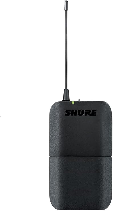 Shure BLX1 Wireless Bodypack Transmitter - H10 Band | Bodypack transmitter for BLX wireless systems with reliable UHF performance; receiver sold separately