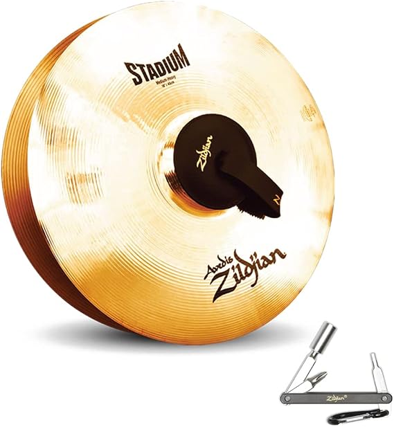Zildjian A0496 18" A Stadium Medium Heavy Brilliant Cymbal With ZKEY