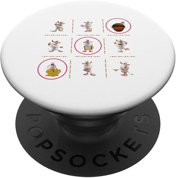 Tic-Tac-Toe Booba PopSockets Adhesive PopGrip