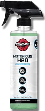 Renegade Products Notorious Waterless Wash for Auto Detailing Scratch Free Clean Mint Scent 16 oz
