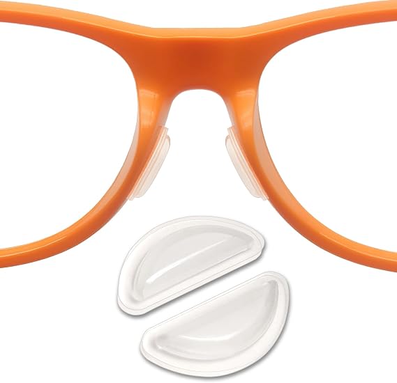 Mr.ZzjOOj Eyeglass Nose Pads, Soft Silicone Nose Pads for Glasses