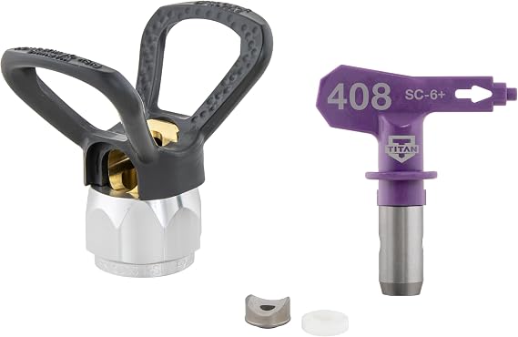 Titan 408 SC-6+ Fine Finish Tip & Guard Combo Kit