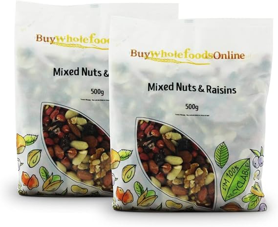 Mixed Nuts & Raisins 1kg (BWFO)