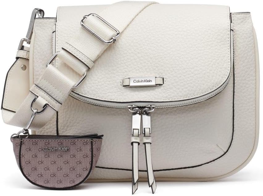 Calvin Klein Women's Zulle Flap Organizational Messenger