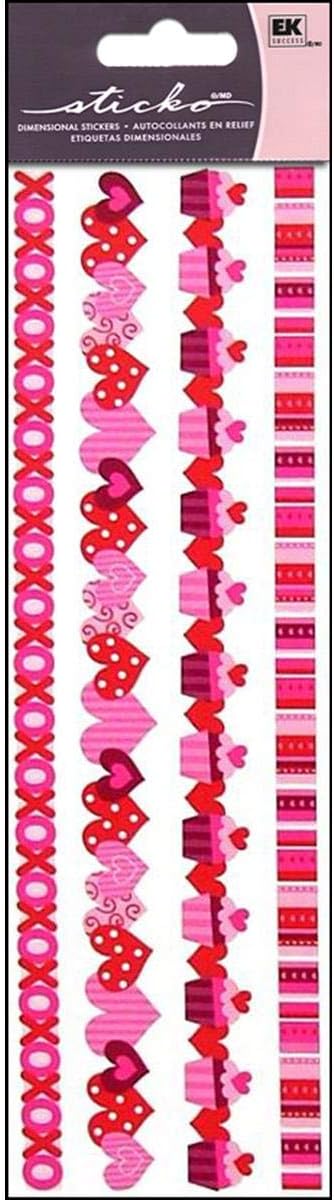 Sticko (Stickco) VALENTINE RIBBONS 52-20307, OTHER