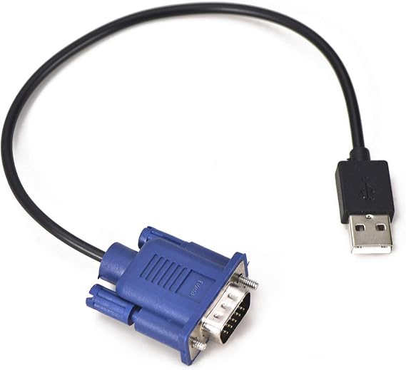 Evanlak USB-VGA Dummy Plug Headless Ghost Functionally Stable Dummy Plug Conductive Performancevga Headless RGB Display Emulator Operating System Boot and Load Resolutions up to 1080p@60Hz