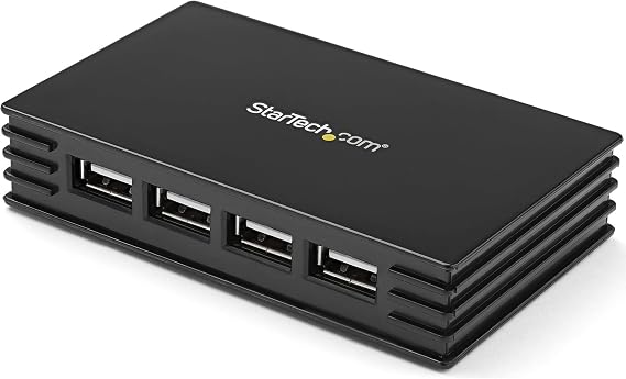 7 Port USB 2.0 Hub Portable and Compact Bus Powered USB 2.0 Extender USB Multiport Expander, TAA (ST7202USB)