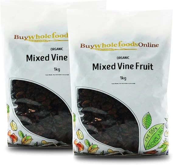 Organic Mixed Vine Fruit 2kg (BWFO)