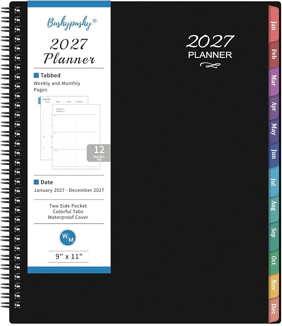 2027 Planner - 2027 Planner Weekly and Monthly, JAN 2027 - DEC 2027