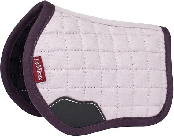 LeMieux Toy Pony Saddle Pad - Soft Suede & Cotton Lining - Suitable for Ages 3 Years + Gift for Kids - Lilac