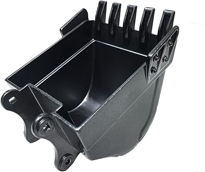 Full Metal Alloy RC Car Accessories Remote Control Truck Parts Digger Toy Bucket Drill Grabber Compatible with HUINA Excavator Accessories Color : 550 Bucket