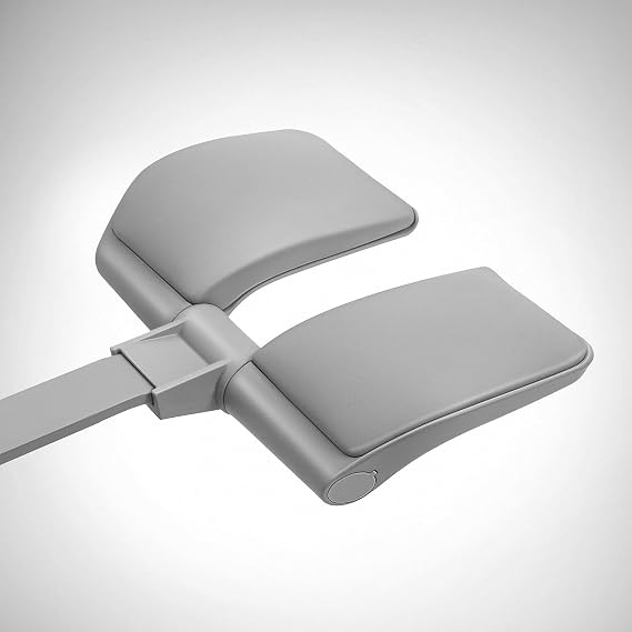 Hinomi H2 Pro Footrest for Office Chair - Ergonomic Adjustable Foot Rest with Memory Foam, Anti-Slip Base, Compatible with Hinomi Chair Model X1/X2, Premium Foot Support Accessories (Grey)