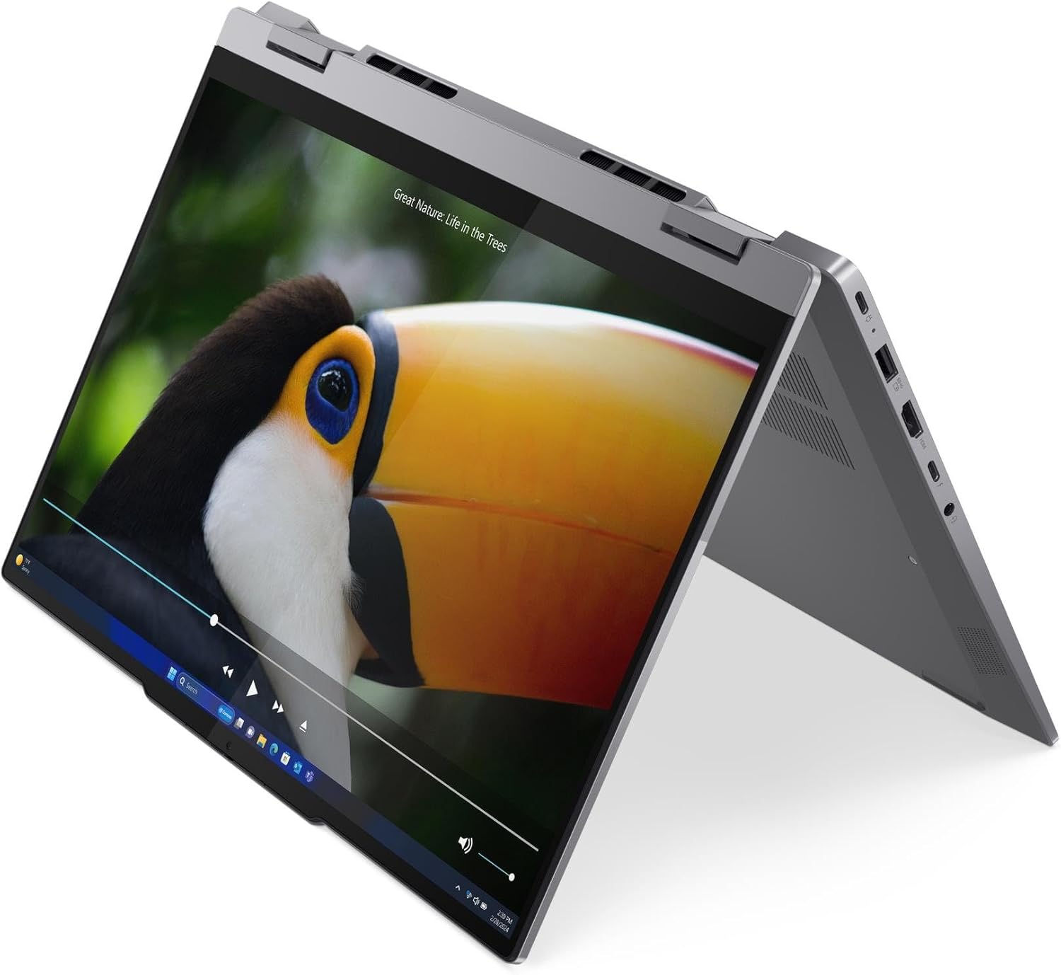 Lenovo ThinkBook 14 2-in-1 G5 IAU Laptop:14 WUXGA Touch • Intel Core Ultra 7 255U • Intel Graphics • 16 GB DDR5 SDRAM • 1 TB SSD • Win11 Pro • WiFi 6E • Backlit KB Fingerprint • Thunderbolt 4