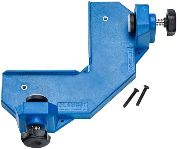 Rockler Clamp-It Corner Clamp Jig for Woodworking Assemblies | Corner Clamp Jig Fast 90 Assembly Clamp-It Jig Right Angle Support Secure Holding