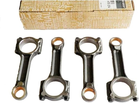 Renault CLIO Scenic Megane Modus Thalia DCI K9K Connecting RODS 4PCS Set OEM 7701475074