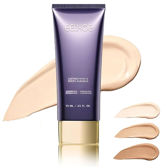 Body Coverage Perfector Waterproof, Body Perfector Skin Full Coverage, Body Makeup Waterproof No Transfer for Leg, Tattoo & Scar Cover-Up Makeup LongLasting 2.5oz(Lvory)