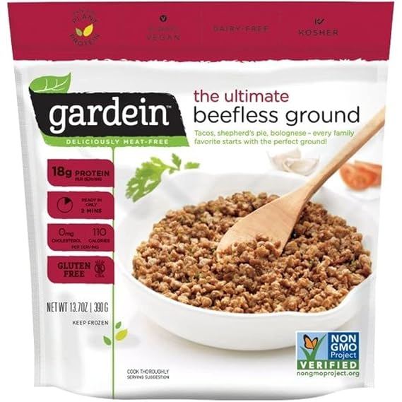 Gardein The Ultimate Beefless Ground, 13.7 Ounce -- 8 per case.