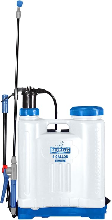 Rainmaker Backpack Sprayer - For Home and Garden Applications, Lightweight, Adjustable Shoulder Straps, 4 gal. (16L)