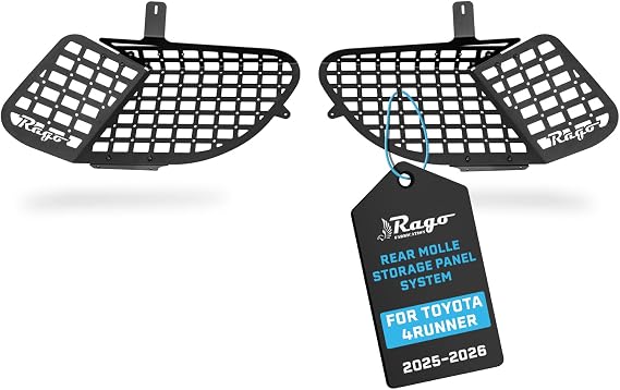 Rago Rear Window Molle Panels for 2025-2026 Toyota 4Runner