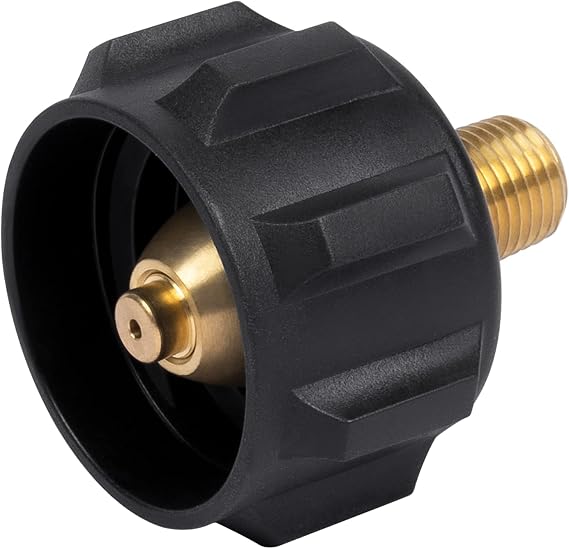 GASPRO Propane Gas Fitting for Regulator and Hose, QCC x 1/4" Male NPT