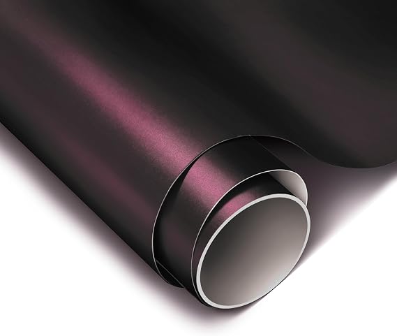 ColorFusion PPF by VViViD, Matte Stealth Cosmic Purple Dry Apply PPF Vinyl Car Wrap Roll 20ft x 4.9ft